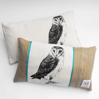 owl cushion by whinberry & antler