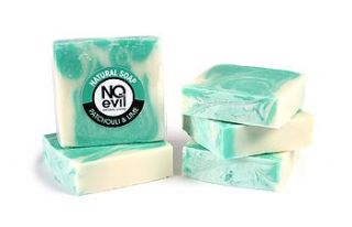 patchouli and lime natural soap by no evil natural living