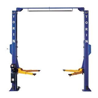 Torin Big Red Symmetrical Two Post Lift   10,000 Lb. Capacity, 69in. Max. Rise, Model# T10000 2OH A