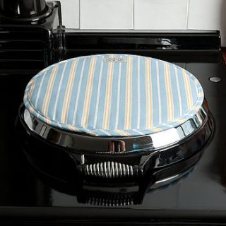 malvern stripe range hob cover by ochre & ocre