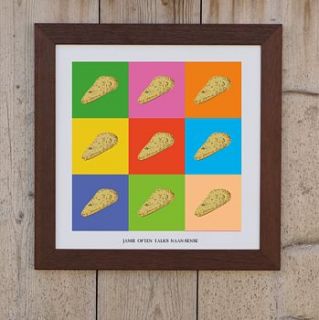 'naan sense' curry lover print by loveday designs