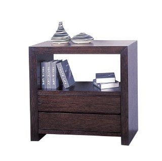 New Pacific Direct Soho Small Shelving with Storage Drawer 36 Inches Tall, Wenge   Storage Drawer Units