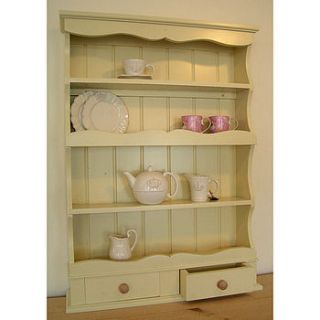 old english painted kitchen wall unit by the orchard