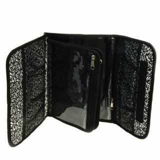 Trendy Viva Beads "Classic Black Lace" Jewelry Book Roll Travel Bag Case  