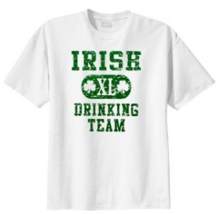 Irish Drinking Team T shirt (Regular and Big & Tall Sizes) Clothing