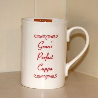 personalised women's 'perfect cuppa' mug by sleepyheads