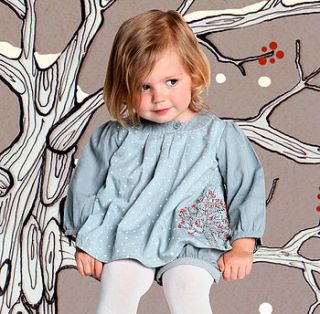 winter spot blouse & shorts by belle & boo