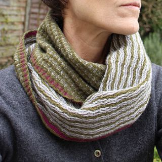 unisex scaffold snood by sally weatherill