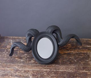ram horn mirror half price by impulse purchase