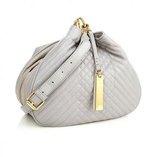 Vince Camuto "Avery" Quilted Leather Crossbody Hobo