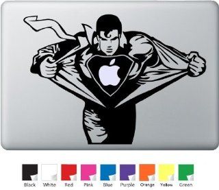 Superman Shirt Decal for Macbook, Air, Pro or Ipad 