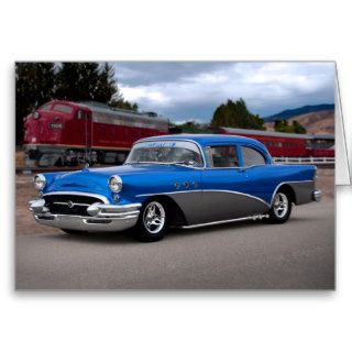 1955 Buick Special Classic Car Greeting Card
