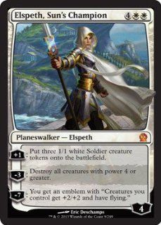 Magic the Gathering   Elspeth, Sun's Champion (9/249)   Theros Toys & Games