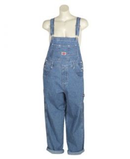 Plus Size Denim Bib Overalls   Size 16 Color Blue Jeans