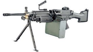 A&K M249 MKII Airsoft SAW Machine Gun  Airsoft Shotguns  Sports & Outdoors