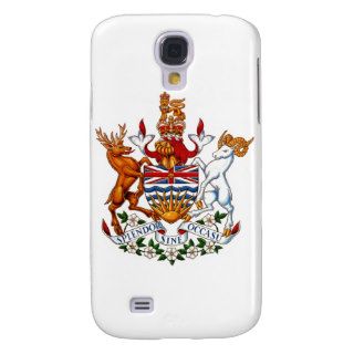 Coat of Arms British Columbia Samsung Galaxy S4 Cases