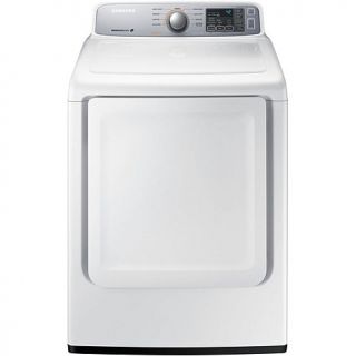 Samsung 7.4 cu. ft. Top Load Electric Dryer with Sensor Dry Technology   White