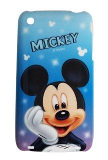 Disney � Mickey Mouse HARD BACK PIECE Faceplate Protector Case Cover (Cute Mickey Dreaming) for Apple iPhone 3G / 3GS 8GB 16GB 32GB + Free WirelessGeeks247 Metallic Detachable Touch Screen STYLUS PEN with Anti Dust Plug 
