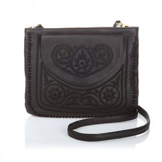 Clever Carriage Company and Embroidered Leather Crossbody