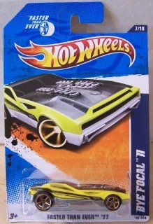 Hot Wheels 2011 Faster Than Ever #7/10 Yellow BYE FOCAL II #147/244 Toys & Games