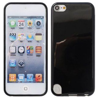 Bfun Black Bright Candy Color Gel Cover Case For Apple iPod Touch 5 5G 5TH Cell Phones & Accessories