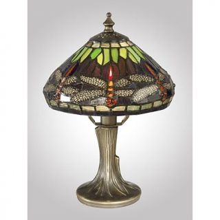 Dale Tiffany Dragonfly Glass Desk and Table Lamp