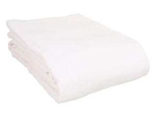Home Source International 51% Rayon from Bamboo/ 49% Cotton Blanket   Queen White