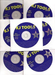 12 Disk Karaoke CDG KJ TOOLS Set 243 Songs Great Variety Pack Music