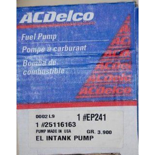 ACDelco EP241 Electric Fuel Pump Automotive