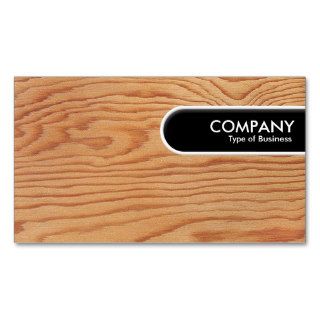 Rounded Edge Tag   Wood Business Cards