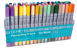 Copic Markers Ciao 72 Piece Stamping Set