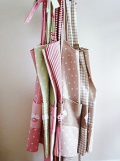 handmade adult apron by ticketty boo