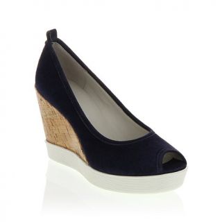 Donald J. Pliner "Carli" Peep Toe Platform Wedge