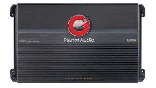 Planet Audio AP2000D 2000 Watts 1 OHM Stable Max Power Class D Monoblock Power Amplifier  Vehicle Mono Subwoofer Amplifiers 
