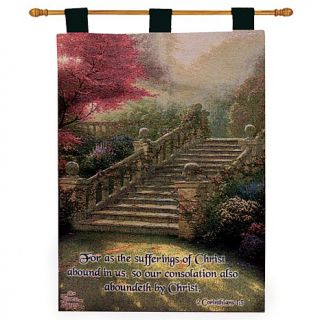 Stairway to Paradise Scripture Tapestry   36" x 26"