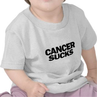 Cancer Sucks T shirts