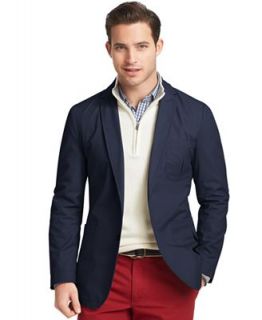Izod Jacket, Two Button Cotton Twill Blazer   Blazers & Sport Coats   Men