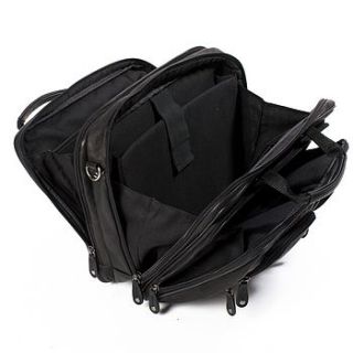 traveller twin handle laptop briefcase large by adventure avenue