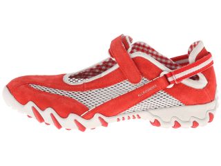 Allrounder by Mephisto Niro Chili Red Suede/cool Grey open Mesh