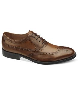 Johnston & Murphy Tyndall Wing Tip Lace Shoes   Shoes   Men