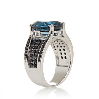 Colleen Lopez "There's No Place Like London" 6.75ct London Blue Topaz and Black