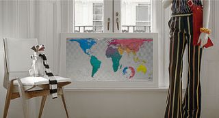 cool world map by the future mapping company