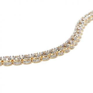 Victoria Wieck Absolute™ Round and Pavé "Collar" Line Bracelet