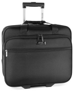 Kenneth Cole Double Gusset Rolling Laptop Business Case   Backpacks & Messenger Bags   luggage