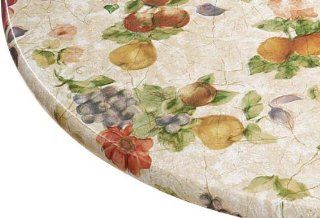 Antique Fruit Elasticized Table Cover by Miles Kimball   Tablecloths