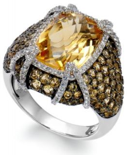 Diamond Ring, 14k Gold Wrapped Diamond Knot Ring (1/2 ct. t.w.)   Rings   Jewelry & Watches