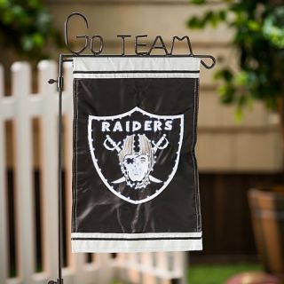 NFL Fiber Optic Garden Flag Set   Bears   Raiders