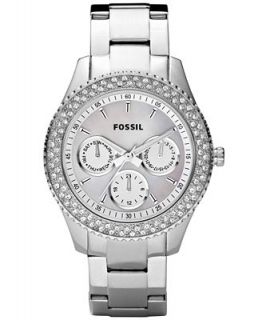 Fossil Womens Stella Stainless Steel Bracelet Watch 37mm ES2860   Watches   Jewelry & Watches
