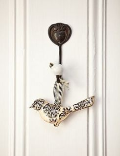 cast iron heart hook by rose & grey