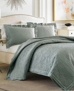 Croscill Pierce Sterling Blue King Coverlet   Bedding Collections   Bed & Bath